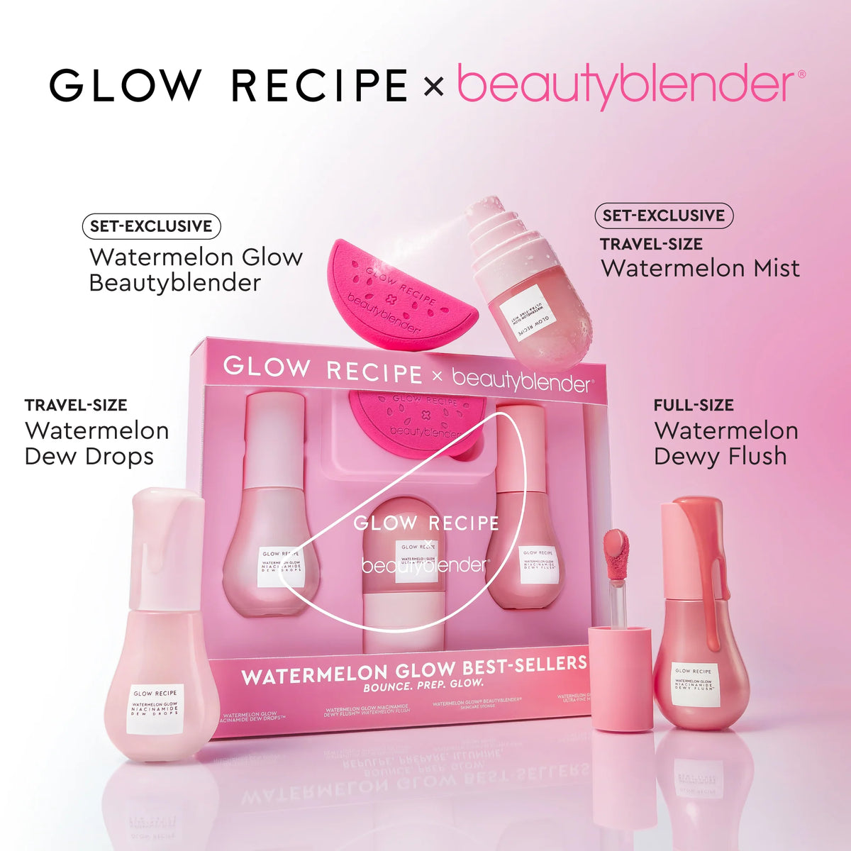 Watermelon Glow Best-Sellers Collection - Your Ultimate Hydration and Radiance Kit