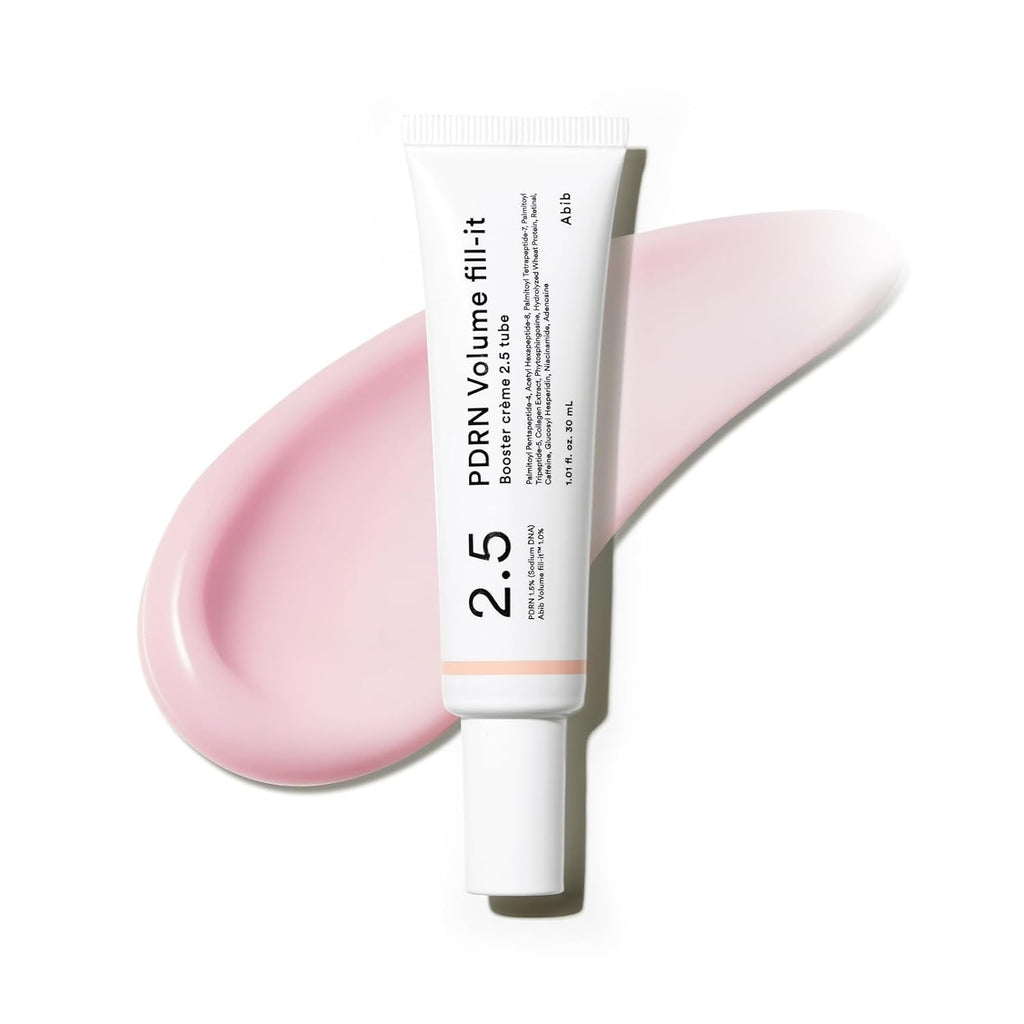 PDRN Volume Fill-It Booster Cream - Anti-Aging Facial Plumping with 15,000 Ppm Peptides & Retinal for Forehead, Smile Lines & Neck Wrinkles - 1.01 Fl Oz