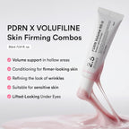 PDRN Volume Fill-It Booster Cream - Anti-Aging Facial Plumping with 15,000 Ppm Peptides & Retinal for Forehead, Smile Lines & Neck Wrinkles - 1.01 Fl Oz