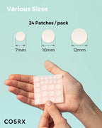Acne Pimple Patches Absorbing Hydrocolloid Spot, 3 Size (96 Count)
