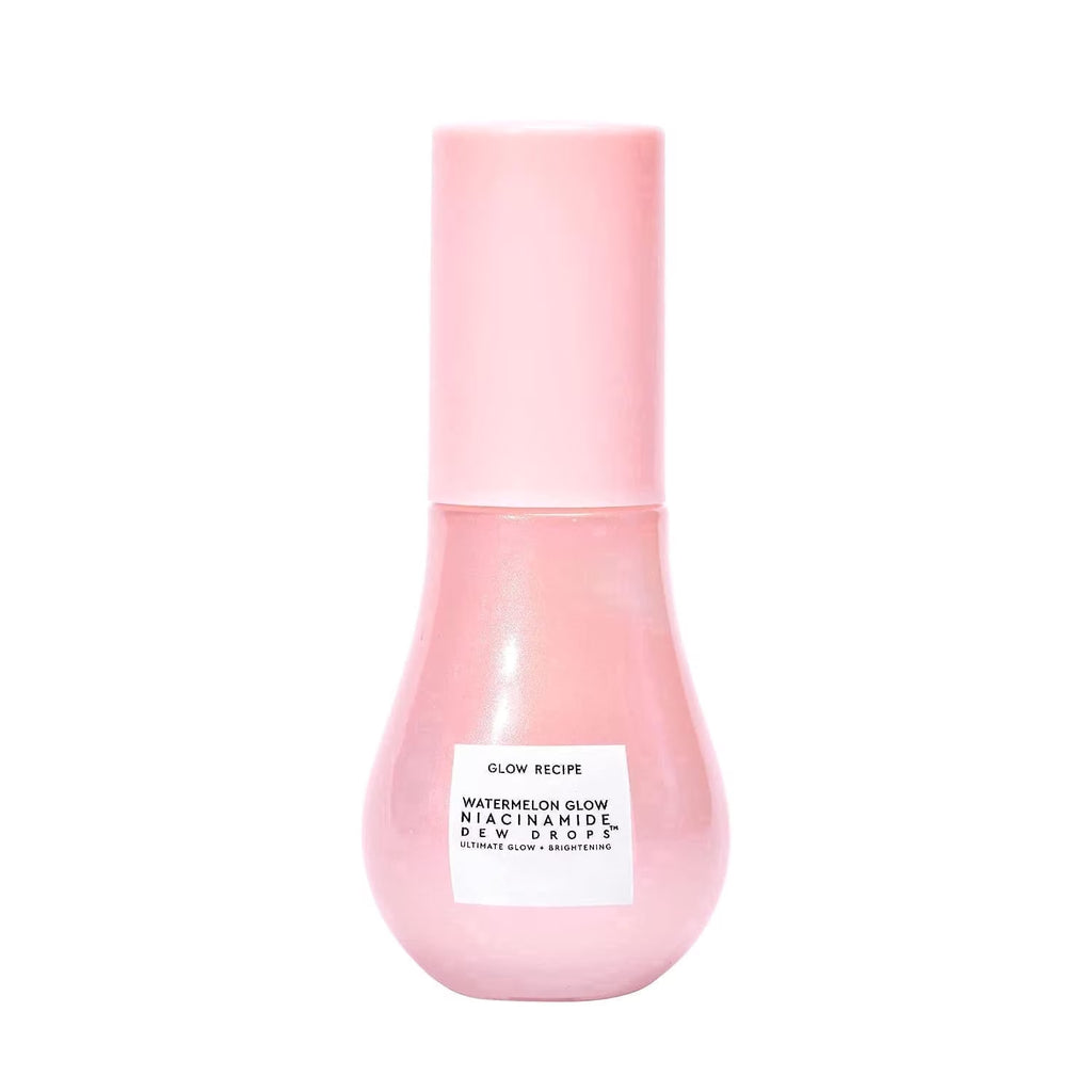 Niacinamide Dew Drops: The Ultimate Facial Serum & Illuminating Primer for Radiant, Hydrated Skin - Watermelon Scented Glow Booster (15ml)
